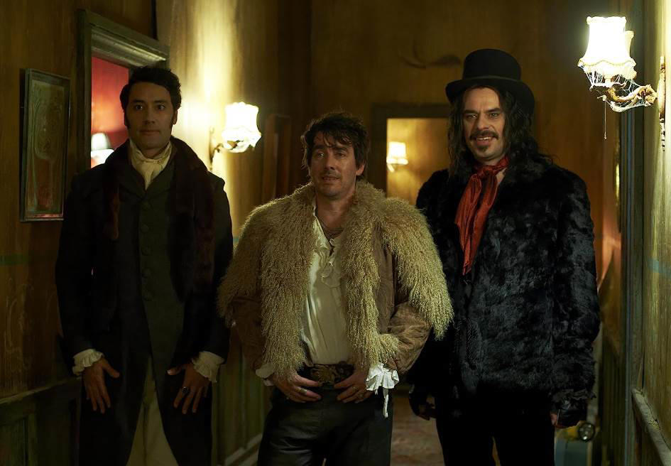 41. What We Do in the Shadows 60. Austin Powers: International Man of Mystery (1997), 59. Booksmart (2019), 58. Bill and Ted's Excellent Adventure (1989), 57. Planes, Trains and Automobiles (1987), 56. School of Rock, 55. The Blues Brothers, 54. Bridesmaids, 53. Talladega Nights: The Ballad of Ricky Bobby, 52. Office Space, 51. Billy Madison, 50. Tommy Boy, 49. The 40 Year Old Virgin, 48. Tootsie, 47. What We Do in the Shadows, 46. Wayne's World, 45. Deadpool, 44. Tropic Thunder, 43. Animal House, 42. The Hangover, 41. Hot Shots!, 40. Ferris Bueller's Day Off, 39. Zoolander, 38. High Fidelity, 37. Clerks, 36. Superbad, 35. Shaun of the Dead, 34. Happy Gilmore, 33. Knocked Up, 32. Meet the Parents, 31. Anchorman: The Legend of Ron Burgundy, 30. The Grand Budapest Hotel, 29. Hot Fuzz, 28. Airplane, 27. This Is Spinal Tap, 26. Borat, 25. The General, 24. There's Something About Mary, 23. The Apartment, 22. Top Secret!, 21. The Great Dictator, 20. Coming to America, 19. The Producers, 18. Manhattan, 17. Juno, 16. Young Frankenstein, 15. In Bruges, 14. Some Like It Hot, 13. Trading Places, 12. Modern Times, 11. Blazing Saddles, 10. Dumb and Dumber, 09. Midnight Run, 08. The Naked Gun, 07. Dr. Strangelove or: How I Learned to Stop Worrying and Love the Bomb, 06. Annie Hall, 05. Life of Brian, 04. Groundhog Day, 03. Ghostbusters, 02. The Big Lebowski, 01. Monty Python and the Holy Grail