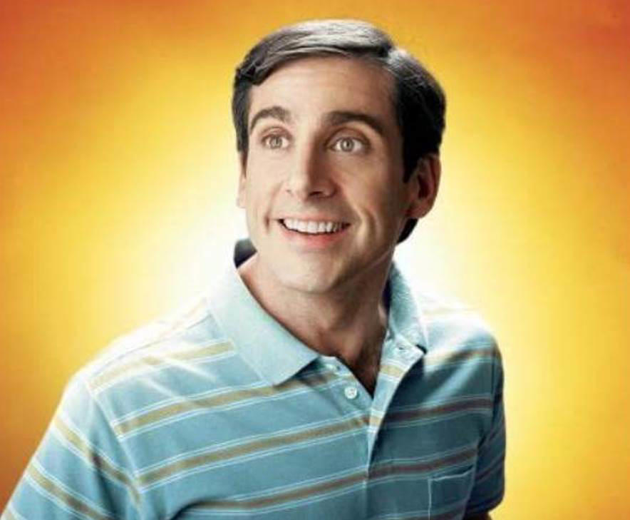 42. The 40 Year Old Virgin 60. Austin Powers: International Man of Mystery (1997), 59. Booksmart (2019), 58. Bill and Ted's Excellent Adventure (1989), 57. Planes, Trains and Automobiles (1987), 56. School of Rock, 55. The Blues Brothers, 54. Bridesmaids, 53. Talladega Nights: The Ballad of Ricky Bobby, 52. Office Space, 51. Billy Madison, 50. Tommy Boy, 49. The 40 Year Old Virgin, 48. Tootsie, 47. What We Do in the Shadows, 46. Wayne's World, 45. Deadpool, 44. Tropic Thunder, 43. Animal House, 42. The Hangover, 41. Hot Shots!, 40. Ferris Bueller's Day Off, 39. Zoolander, 38. High Fidelity, 37. Clerks, 36. Superbad, 35. Shaun of the Dead, 34. Happy Gilmore, 33. Knocked Up, 32. Meet the Parents, 31. Anchorman: The Legend of Ron Burgundy, 30. The Grand Budapest Hotel, 29. Hot Fuzz, 28. Airplane, 27. This Is Spinal Tap, 26. Borat, 25. The General, 24. There's Something About Mary, 23. The Apartment, 22. Top Secret!, 21. The Great Dictator, 20. Coming to America, 19. The Producers, 18. Manhattan, 17. Juno, 16. Young Frankenstein, 15. In Bruges, 14. Some Like It Hot, 13. Trading Places, 12. Modern Times, 11. Blazing Saddles, 10. Dumb and Dumber, 09. Midnight Run, 08. The Naked Gun, 07. Dr. Strangelove or: How I Learned to Stop Worrying and Love the Bomb, 06. Annie Hall, 05. Life of Brian, 04. Groundhog Day, 03. Ghostbusters, 02. The Big Lebowski, 01. Monty Python and the Holy Grail