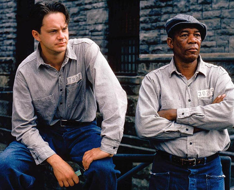 02. The Shawshank Redemption 99. Blade Runner 2049, 98. Roma, 97. Top Gun: Maverick (2022), 96. The Fly (1986), 95. About time (2013), 94. The French Connection (1971), 93. Planet of the Apes (1968), 92. The Wolf of Wall Street (2013), 91. 3 idiots (2009), 90. The Social Network, 89. The Usual Suspects (1995), 88. Gone Girl (2014), 86. La La Land, 85. Coco, 84. The Sixth Sense (1999), 83. A Clockwork Orange (1971), 82. Forrest Gump, 81. The Big Lebowski, 80. Die Hard, 79. Monty Python and the Holy Grail, 78. Aliens, 77. Raiders of the Lost Ark, 76. Get Out, 75. Pan's Labyrinth, 74. Portrait of a Lady on Fire, 73. Mad Max: Fury Road, 72. Memento, 71. Star Wars: Episode IV - A New Hope, 70. North by Northwest, 69. Kill Bill, 68. Blade Runner, 67. Life of Brian, 66. Wall-E, 65. Inception, 63. Back to the Future, 62. Once Upon a Time in America, 61. Your Name, 60. The Green Mile, 59. The Prestige, 58. Oppenheimer, 57. Saving Private Ryan, 56. Whiplash, 55. The Matrix, 54. The Shining, 53. The Grand Budapest Hotel, 52. Solaris, 51. Eternal Sunshine of the Spotless Mind, 50. Pulp Fiction, 49. Heat, 48. Fight Club, 47. Django Unchained, 46. Akira, 45. The Lives of Others, 44. Spider-Man: Into the Spider-Verse, 43. Alien, 42. Terminator 2: Judgment Day, 41. Chinatown, 40. 2001: A Space Odyssey, 39. Children of Men, 38. Dr. Strangelove or: How I Learned to Stop Worrying and Love the Bomb, 37. The Departed, 36. Psycho, 35. Seven, 34. No Country for Old Men, 33. The Silence of the Lambs, 32. Inglourious Btrds, 31. Before Sunset, 30. The Thing, 29. Lawrence of Arabia, 28. A Separation, 27. Rear Window, 26. The Exorcist (1973), 25. Annie Hall (1977), 24. Oldboy, 23. Star Wars: Episode V - The Empire Strikes Back, 22. Memories of Murder, 21. Dune - Part Two, 20. There Will Be Blood, 19. Sunset Blvd., 18. Jaws, 17. Apocalypse Now, 16. Spirited Away, 15. Vertigo, 14. Casablanca, 13. Come and See, 12. The Dark Knight, 11. Goodfellas, 10. Mulholland Drive, 09. Schindler's List, 08. The Good, the Bad and the Ugly, 07. The Lord of the Rings: The Return of the King, 06. Parasite, 05. City of God, 04. Citizen Kane, 03. The Godfather Part II (1974), 02. The Shawshank Redemption, 01. The Godfather