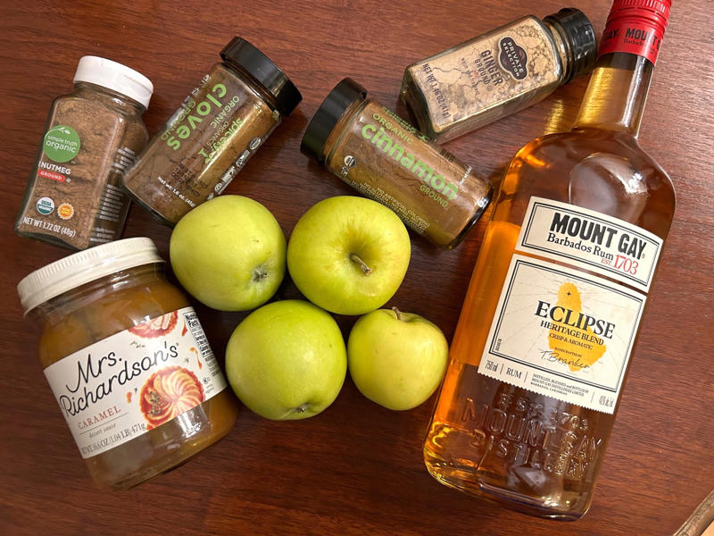 Garten's apple spice cake features all the classic fall flavors. In eighth place is Ina Garten's tiramisu., Garten's tiramisu features Italian ladyfingers, mascarpone cheese, and dark rum., Garten's apple spice cake features Granny Smith apples, rum, raisins, and pecans., In sixth place is Garten's chocolate cake with mocha frosting., Garten's cake features Kahlúa, instant espresso powder, and bittersweet chocolate., Garten's blueberry-ricotta breakfast cake features ricotta, lemon, and sour cream., There's a ton of chocolate in Garten's outrageous brownies., Rounding out the top three are Garten's chocolate chunk blondies., Beatty's Chocolate Cake features freshly brewed coffee, cocoa powder, and semisweet chocolate.