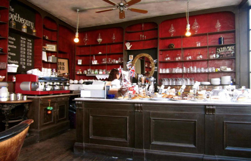 Timeless tea rooms, The Apothecary, Rye, England, UK, Antico Caffè Greco, Rome, Italy, Confeitaria Colombo, Rio de Janeiro, Brazil, El Fishawy, Cairo, Egypt
