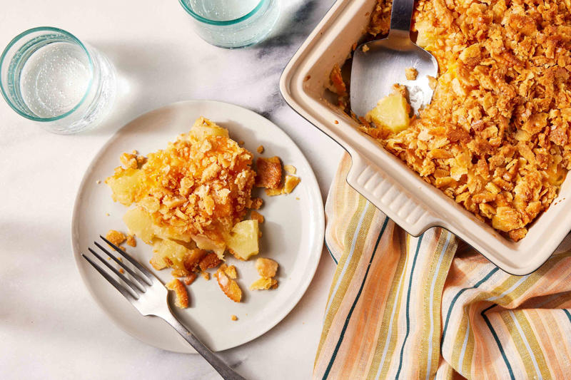 Angel Biscuits, Deviled Eggs, Hashbrown Casserole, Best Carrot Cake, Mini Coconut-Key Lime Pies, Carrot Soufflé, Cool Whip Cookies, Breakfast Potatoes, Old-Fashioned Caramel Cake, Pineapple Casserole, Classic Potato Salad