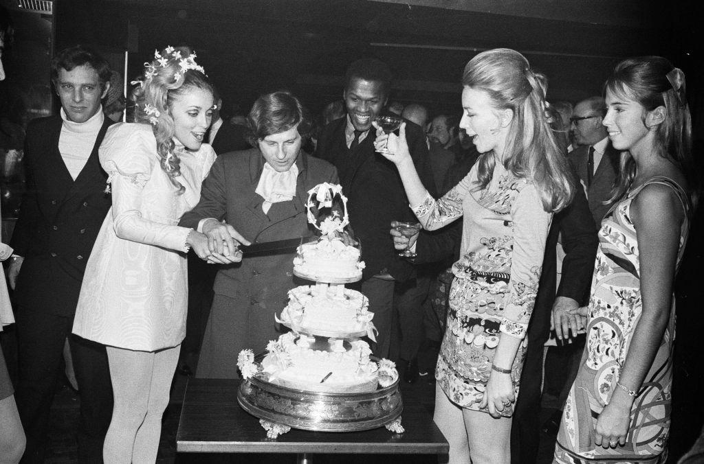 1968: Sharon Tate and Roman Polanski 1930: Dolores del Río and Cedric Gibbons, 1934: Ginger Rogers and Lew Ayres, 1937: Ingrid Bergman and Petter Lindstrom, 1943: Jean-Pierre Aumont and Maria Montez, 1944: Bill Robinson and Elaine Plaines, 1945: Humphrey Bogart and Lauren Bacall, 1945: Shirley Temple and John Agar, 1945: Judy Garland and Vincente Minnelli, 1945: Bette Davis and William Grant Sherry, 1946: Jackie Robinson and Rachel Isum, 1947: Josephine Baker and Jo Bouillon, 1947: Carmen Miranda and David Alfred Sebastian, 1948: Nat King Cole and Maria Hawkins, 1949: Prince Aly Khan and Rita Hayworth, 1949: Lucille Ball and Desi Arnaz, 1950: Conrad Hilton and Elizabeth Taylor, 1951: Tony Curtis and Janet Leigh, 1951: Shah Mohammad Reza Pahlavi and Queen Soraya, 1952: Roger Vadim and Brigitte Bardot, 1952: Elizabeth Taylor and Michael Wilding, 1953: JFK and Jacqueline Kennedy, 1954: Audrey Hepburn and Mel Ferrer, 1954: Joe DiMaggio and Marilyn Monroe, 1955: Joan Crawford and Alfred Steele, 1955: Debbie Reynolds and Eddie Fisher, 1955: Rock Hudson and Phyllis Gates, 1956: Arthur Miller and Marilyn Monroe, 1956: Prince Rainier of Monaco and Grace Kelly, 1957: Sophia Loren and Carlo Ponti, 1957: Robert Wagner and Natalie Wood, 1958: Jayne Mansfield and Mickey Hargitay, 1959: Julie Andrews and Tony Walton, 1959: Dorothy Dandridge and Jack Denison, 1959: Jacques Charrier and Brigitte Bardot, 1960: Eartha Kitt and William McDonald, 1960: Princess Margaret and Antony Armstrong-Jones, 1961: Ginger Rogers and William Marshall, 1961: Lucille Ball and Gary Morton, 1962: Nancy Kwan and Peter Pock, 1964: Elizabeth Taylor and Richard Burton, 1965: Judy Garland and Mark Herron, 1966: Frank Sinatra and Mia Farrow, 1967: Jane Fonda and Roger Vadim, 1967: Elvis Presley and Priscilla Presley, 1968: Sharon Tate and Roman Polanski, 1969: Audrey Hepburn and Andrea Dotti, 1971: Bianca Jagger and Mick Jagger, 1978: Aretha Franklin and Glynn Turman, 1981: Princess Diana and Prince Charles, 1987: Diahann Carroll and Vic Damone
