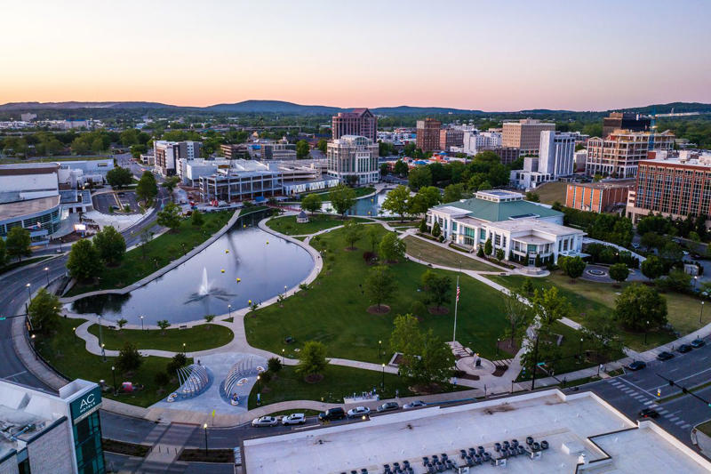 10) Huntsville, Alabama 2) Pensacola, Florida, 3) Minneapolis, Minnesota, 5) Casper, Wyoming, 6) Wilmington, Delaware, 7) Naples, Florida, 10) Huntsville, Alabama, 11) Cleveland, Ohio, 12) Knoxville, Tennessee, 13) Winston-Salem, North Carolina, 14) Fort Wayne, Indiana, 15) Fort Worth, Texas, 16) Spokane, Washington, 17) Richmond, Virginia