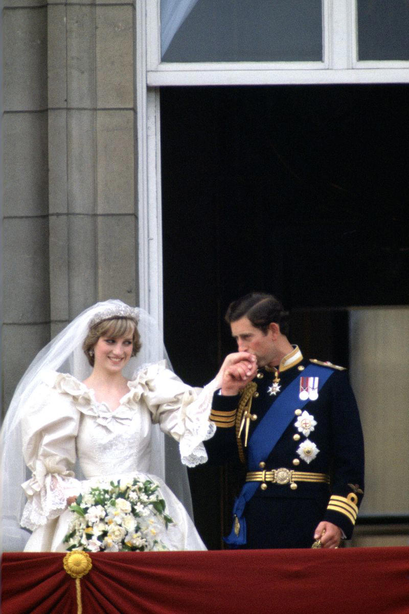 1981: Princess Diana and Prince Charles 1930: Dolores del Río and Cedric Gibbons, 1934: Ginger Rogers and Lew Ayres, 1937: Ingrid Bergman and Petter Lindstrom, 1943: Jean-Pierre Aumont and Maria Montez, 1944: Bill Robinson and Elaine Plaines, 1945: Humphrey Bogart and Lauren Bacall, 1945: Shirley Temple and John Agar, 1945: Judy Garland and Vincente Minnelli, 1945: Bette Davis and William Grant Sherry, 1946: Jackie Robinson and Rachel Isum, 1947: Josephine Baker and Jo Bouillon, 1947: Carmen Miranda and David Alfred Sebastian, 1948: Nat King Cole and Maria Hawkins, 1949: Prince Aly Khan and Rita Hayworth, 1949: Lucille Ball and Desi Arnaz, 1950: Conrad Hilton and Elizabeth Taylor, 1951: Tony Curtis and Janet Leigh, 1951: Shah Mohammad Reza Pahlavi and Queen Soraya, 1952: Roger Vadim and Brigitte Bardot, 1952: Elizabeth Taylor and Michael Wilding, 1953: JFK and Jacqueline Kennedy, 1954: Audrey Hepburn and Mel Ferrer, 1954: Joe DiMaggio and Marilyn Monroe, 1955: Joan Crawford and Alfred Steele, 1955: Debbie Reynolds and Eddie Fisher, 1955: Rock Hudson and Phyllis Gates, 1956: Arthur Miller and Marilyn Monroe, 1956: Prince Rainier of Monaco and Grace Kelly, 1957: Sophia Loren and Carlo Ponti, 1957: Robert Wagner and Natalie Wood, 1958: Jayne Mansfield and Mickey Hargitay, 1959: Julie Andrews and Tony Walton, 1959: Dorothy Dandridge and Jack Denison, 1959: Jacques Charrier and Brigitte Bardot, 1960: Eartha Kitt and William McDonald, 1960: Princess Margaret and Antony Armstrong-Jones, 1961: Ginger Rogers and William Marshall, 1961: Lucille Ball and Gary Morton, 1962: Nancy Kwan and Peter Pock, 1964: Elizabeth Taylor and Richard Burton, 1965: Judy Garland and Mark Herron, 1966: Frank Sinatra and Mia Farrow, 1967: Jane Fonda and Roger Vadim, 1967: Elvis Presley and Priscilla Presley, 1968: Sharon Tate and Roman Polanski, 1969: Audrey Hepburn and Andrea Dotti, 1971: Bianca Jagger and Mick Jagger, 1978: Aretha Franklin and Glynn Turman, 1981: Princess Diana and Prince Charles, 1987: Diahann Carroll and Vic Damone