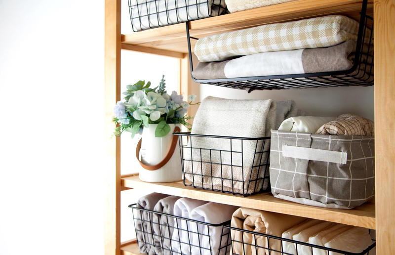 Housework hacks from gran that work, Keep moths at bay the natural way, Store bed linens in a pillowcase, Revive flowers in hot water, Pull out long nails with extra leverage, Clean bottles with sand and water, Separate glass tumblers with water, Clean with the seasons, Make your bed every day, Try rearranging the furniture, Use an old pillowcase to dust ceiling fans, Make brass shine with vinegar, Create streak-free windows with newspaper, Clean an iron with salt, Wash walls from the bottom up, Shine stainless steel with oil, Dust with socks, Revitalise carpet with bicarbonate of soda, Lift carpet fibres with ice, Use lemon on chopping boards, Remove baked-on grease with cola, Make a natural linen spray, Use sunshine as a natural bleach, Use pegs to change bed linen, Wash smalls in mesh bags, Clean the washing machine with bicarbonate of soda, Use apple cider vinegar as a pet-chewing deterrent, Crochet cute cleaning cloths, Use lavender to ward off insects, Cut sponges in half, Shorten the shower curtain, Water plants with yarn, Sharpen scissors with aluminium foil, Reflect heat with aluminium foil