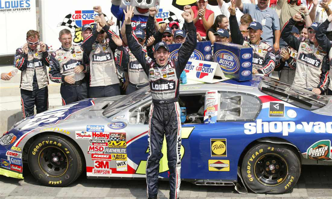 Kyle Busch through the years