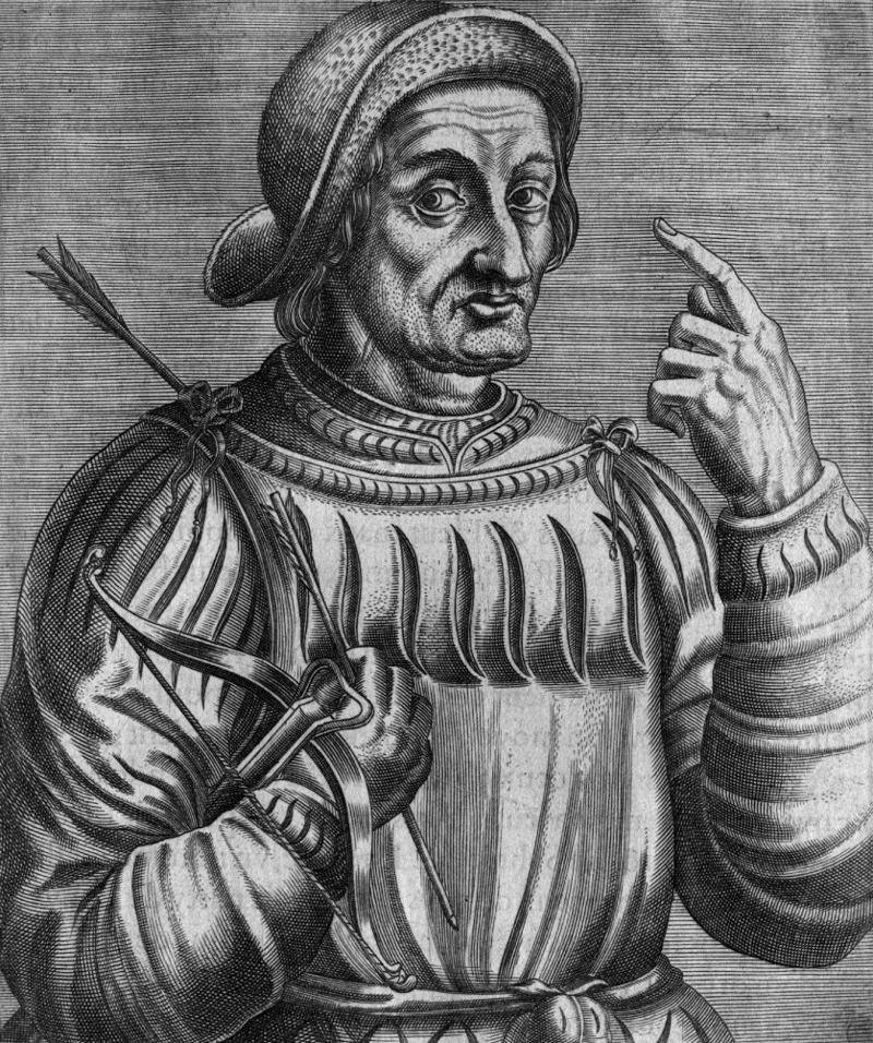 William Tell Confucius, King Arthur, Kunta Kinte, Pythagoras, Mary Magdalene, William Tell, Pope Joan, Robin Hood, St. Christopher, John Henry, Lycurgus