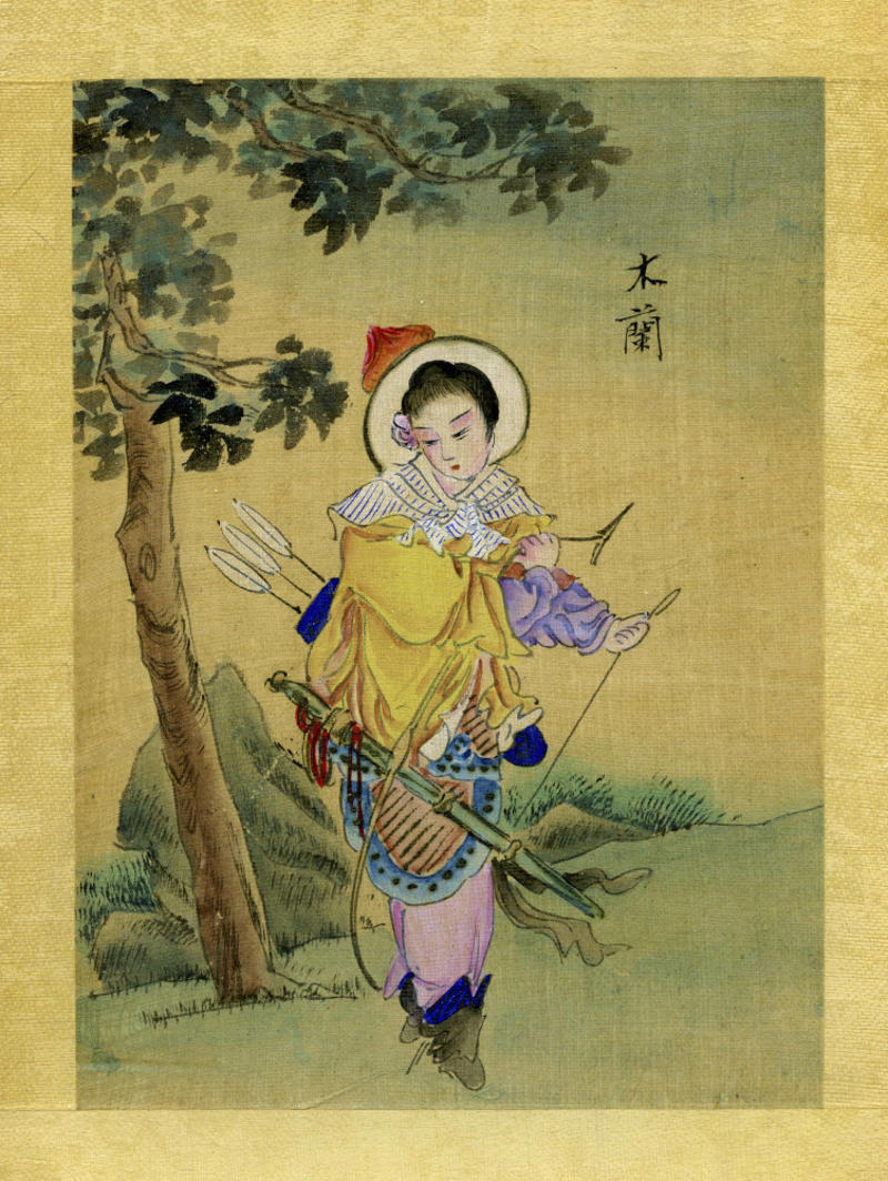 Mulan Confucius, King Arthur, Kunta Kinte, Pythagoras, Mary Magdalene, William Tell, Pope Joan, Robin Hood, St. Christopher, John Henry, Lycurgus