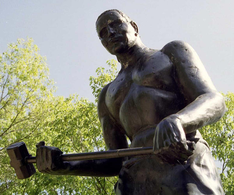 John Henry Confucius, King Arthur, Kunta Kinte, Pythagoras, Mary Magdalene, William Tell, Pope Joan, Robin Hood, St. Christopher, John Henry, Lycurgus