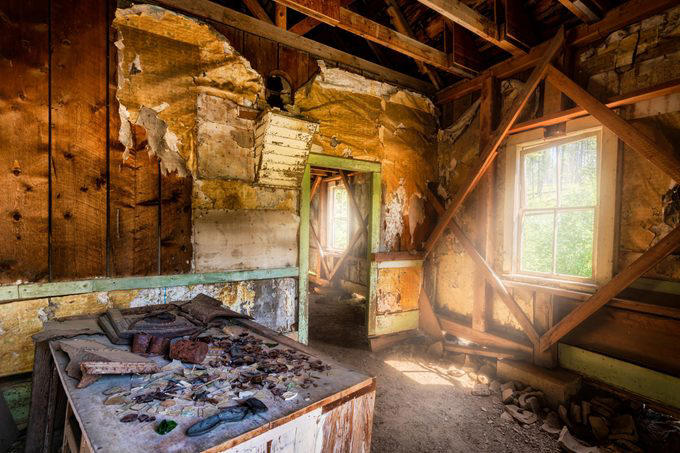 Abandoned places that will give you the chills, Old City Hall Station, 1984 Olympic venues, Ta Prohm Temple, The Pines, Michigan Central Station, Bombay Beach, Hashima Island, Old Cahawba, Castle Frankenstein, Iron Goat Trail, SS Ayrfield, Bedrock City, Gwynned slate quarries, The Astrodome, Seattle Underground, Tillamook Lighthouse, 29 Buffalo Central Terminal, Rhyolite, Presidio Modelo, Cementerio de Trenes, Kolmanskop, Old stairway at Bankhead, Gereja Ayam, St. Kilda, Canfranc railway station, Poveglia, Cape Romano dome house