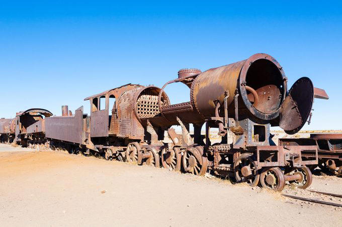 Abandoned places that will give you the chills, Old City Hall Station, 1984 Olympic venues, Ta Prohm Temple, The Pines, Michigan Central Station, Bombay Beach, Hashima Island, Old Cahawba, Castle Frankenstein, Iron Goat Trail, SS Ayrfield, Bedrock City, Gwynned slate quarries, The Astrodome, Seattle Underground, Tillamook Lighthouse, 29 Buffalo Central Terminal, Rhyolite, Presidio Modelo, Cementerio de Trenes, Kolmanskop, Old stairway at Bankhead, Gereja Ayam, St. Kilda, Canfranc railway station, Poveglia, Cape Romano dome house