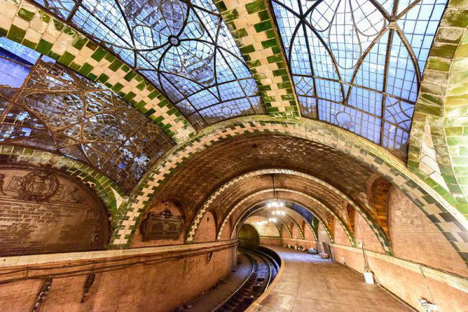 Abandoned places that will give you the chills, Old City Hall Station, 1984 Olympic venues, Ta Prohm Temple, The Pines, Michigan Central Station, Bombay Beach, Hashima Island, Old Cahawba, Castle Frankenstein, Iron Goat Trail, SS Ayrfield, Bedrock City, Gwynned slate quarries, The Astrodome, Seattle Underground, Tillamook Lighthouse, 29 Buffalo Central Terminal, Rhyolite, Presidio Modelo, Cementerio de Trenes, Kolmanskop, Old stairway at Bankhead, Gereja Ayam, St. Kilda, Canfranc railway station, Poveglia, Cape Romano dome house