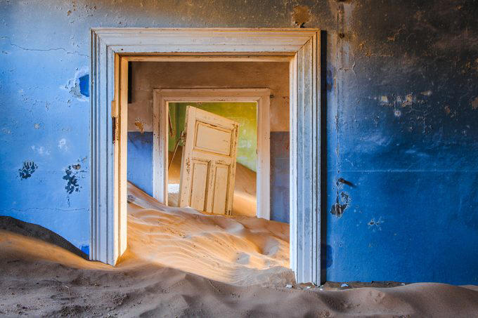 Abandoned places that will give you the chills, Old City Hall Station, 1984 Olympic venues, Ta Prohm Temple, The Pines, Michigan Central Station, Bombay Beach, Hashima Island, Old Cahawba, Castle Frankenstein, Iron Goat Trail, SS Ayrfield, Bedrock City, Gwynned slate quarries, The Astrodome, Seattle Underground, Tillamook Lighthouse, 29 Buffalo Central Terminal, Rhyolite, Presidio Modelo, Cementerio de Trenes, Kolmanskop, Old stairway at Bankhead, Gereja Ayam, St. Kilda, Canfranc railway station, Poveglia, Cape Romano dome house