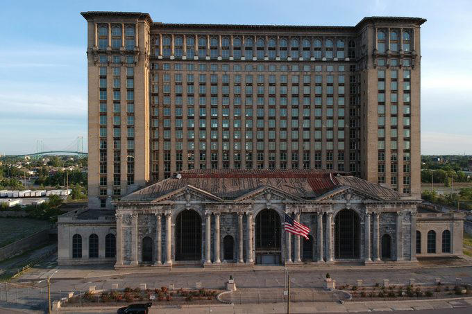 Abandoned places that will give you the chills, Old City Hall Station, 1984 Olympic venues, Ta Prohm Temple, The Pines, Michigan Central Station, Bombay Beach, Hashima Island, Old Cahawba, Castle Frankenstein, Iron Goat Trail, SS Ayrfield, Bedrock City, Gwynned slate quarries, The Astrodome, Seattle Underground, Tillamook Lighthouse, 29 Buffalo Central Terminal, Rhyolite, Presidio Modelo, Cementerio de Trenes, Kolmanskop, Old stairway at Bankhead, Gereja Ayam, St. Kilda, Canfranc railway station, Poveglia, Cape Romano dome house