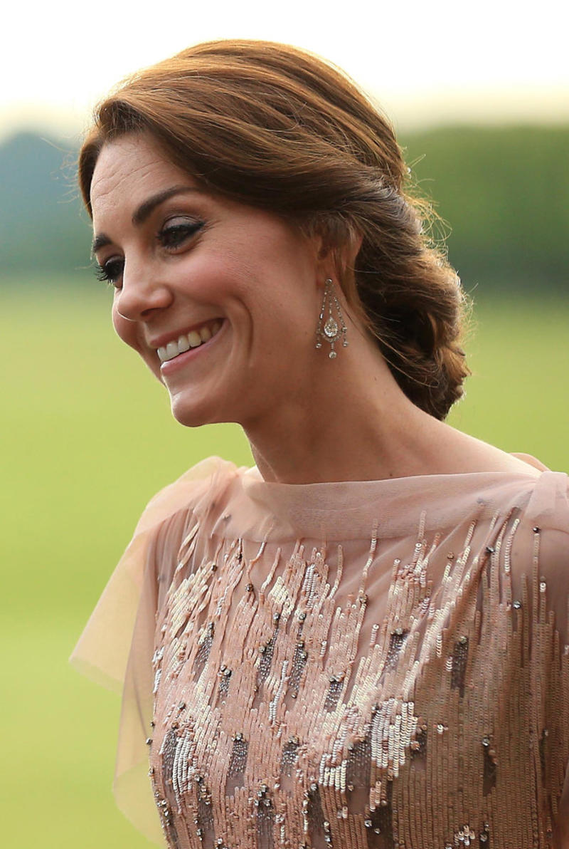 Classic up-do, Natural beauty, Long locks, Side-swept fringe, Short chop, Sleek tuck, Braided hair band, Big hair day, Country chic, Classic Kate, Breezy waves, Loose up-do, Tighter curls, Polished down, Smooth ponytail, Half up-do, Twisted up-do, Navy fascinator, Sleek and straight, Polished side bun, Pastel cocktail, Navy cocktail, Delicate in lace, Howdy Kate, Bold in black, Bobble hat
