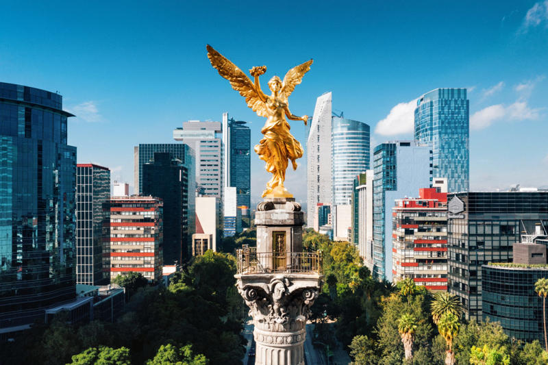 Where is this monument located?, La fourchette by Jean-Pierre Zaugg in Vevey (Switzerland), Mada'in Saleh (Saudi Arabia), Statue in honor of Genghis Khan (Mongolia), The Gateway Arch in Missouri (United States), Cadillac Ranch in Texas (United States), The Parliament Palace in Bucharest (Romania), The Berliner Fernsehturm in Berlin (Germany), Cologne Cathedral (Germany), The El Djem amphitheater (Tunisia), Manneken Pis (Brussels), Sanctuary of Las Lajas (Colombia), 'The Bean' in Chicago (United States), The Independence Monument in Mexico City (Mexico), The rock churches of Lalibela (Ethiopia), Turda Salt Mine (Romania), The Santa Creu i Sant Pau hospital in Barcelona (Spain), The Acropolis of Athens (Greece), The Temples of Bagan (Myanmar), The 'Dubai Frame' (Arab Emirates), The New Europe Bridge (Vidin, Bulgaria and Calafat, Romania), The Temple of Heaven in Beijing (China), Brasilia Cathedral (Brazil), The Obelisk of Buenos Aires (Argentina), Hallgrimskirkja in Reykjavik (Iceland), The Da Pena National Palace in Sintra (Portugal), The Sibelius Monument in Helsinki (Finland), Neuschwanstein Castle in Bavaria (Germany), The Trevi Fountain in Rome (Italy), 'Hand of the Desert' in Atacama (Chile)
