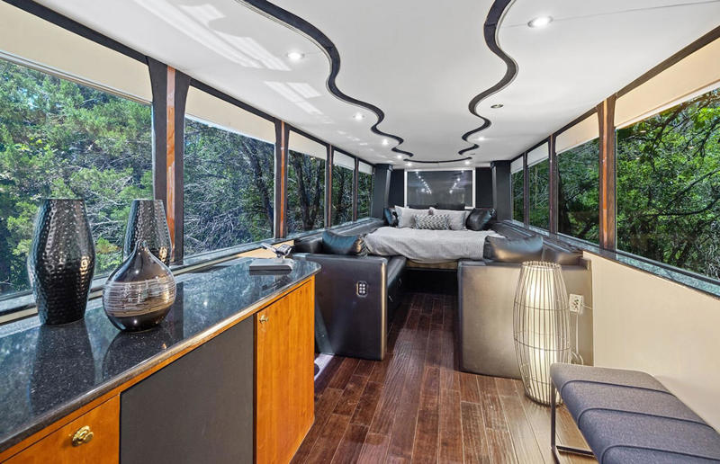 Explore these supersized mobile mansions, SLRV motorhome for a family of eight: 40 feet, eleMMent palazzo Superior: 45 feet, Vin Diesel’s monster trailer: 53 feet, Jennifer Lopez's mammoth motorhome: 53 feet, Will Smith's sprawling RV: 53 feet, SpaceCraft's custom trailer: 54 feet, SpaceCraft's super semi: 57 feet, CMC Caravan's custom mega-motorhomes: up to 61 feet