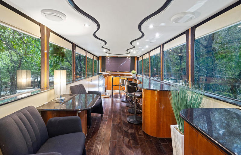 Explore these supersized mobile mansions, SLRV motorhome for a family of eight: 40 feet, eleMMent palazzo Superior: 45 feet, Vin Diesel’s monster trailer: 53 feet, Jennifer Lopez's mammoth motorhome: 53 feet, Will Smith's sprawling RV: 53 feet, SpaceCraft's custom trailer: 54 feet, SpaceCraft's super semi: 57 feet, CMC Caravan's custom mega-motorhomes: up to 61 feet