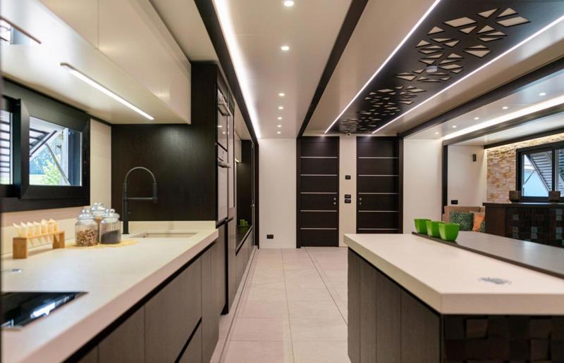 Explore these supersized mobile mansions, SLRV motorhome for a family of eight: 40 feet, eleMMent palazzo Superior: 45 feet, Vin Diesel’s monster trailer: 53 feet, Jennifer Lopez's mammoth motorhome: 53 feet, Will Smith's sprawling RV: 53 feet, SpaceCraft's custom trailer: 54 feet, SpaceCraft's super semi: 57 feet, CMC Caravan's custom mega-motorhomes: up to 61 feet