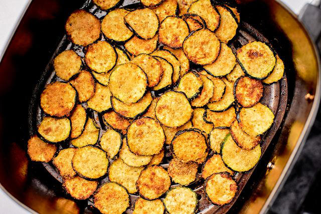 1. Air Fryer Hot Dogs, 2. Air Fryer Asparagus, 3. Air Fryer Baked Potatoes, 4. Frozen Dinner Rolls, 5. Air Fryer Zucchini Chips, 6. Air Fryer Mozzarella Sticks, 7. Air Fryer Hamburgers, 8. Air Fryer Brussels Sprouts, 9. Air Fryer Bacon, 10. Air Fryer Chicken Wings, 11. Air Fryer Tostones, 12. Air Fryer Crispy Cauliflower, 13. Air Fryer Salmon, 14. Air Fryer Hash Browns, 15. Crispy Air Fryer Chickpeas, 16. Air Fryer Crab Rangoon, 17. Air Fryer Avocado Fries, 18. Air Fryer French Fries, 19. Air Fryer Fried Chicken, 20. Air Fryer Egg Rolls