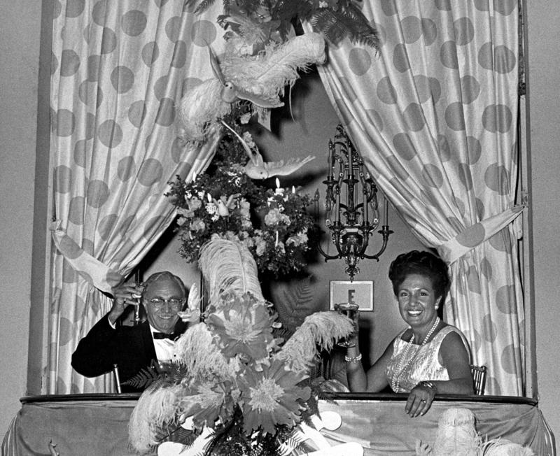 24) Feather Ball Benefit Gala 1) Early Beginnings, 2) Elsa Schiaparelli, 3) Front Desk, 5) Behind the Scenes, 6) Guest Service, 7) The Dream Ball, 9) Ballroom Dancing, 10) Eloise, 11) Wild West Ball, 12) Brigitte in the Big City, 14) Shakespeare Ball, 15) Black and White Ball, 16) Truman Capote, 17) Mr. and Mrs. Henry Fonda, 18) Michael Caine, 19) The Beatles, 20) An After Party, 21) Barbra Streisand, 22) Doctor Faustus, 23) Josh Davidson Opening, 24) Feather Ball Benefit Gala, 25) Cactus Flower, 26) John Travolta, 27) Spanish Institute Gala, 28) A Luncheon, 29) Madonna and Warren Beatty, 30) Supermodels, 31) Strike a Pose, 32) Aretha Franklin, 33) Brooke Shields, 34) My Best Friend’s Wedding