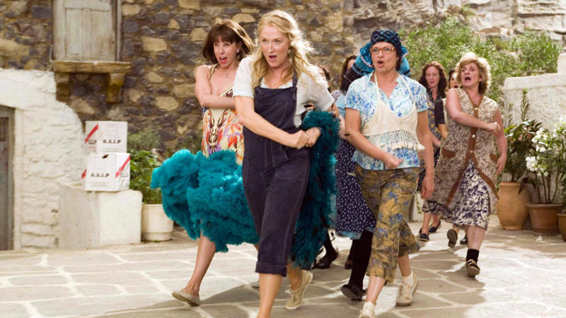 Popcorn time!, Mother of the Bride (2024), My Big Fat Greek Wedding, Father of the Bride (1991), My Best Friend's Wedding (1997), Runaway Bride (1999), The Wedding Planner (2001), Monster-in-Law (2005), Meet the Parents (2000), The Wedding Crashers (2005), S e x and The City (2008), Bride Wars (2009), Sweet Home Alabama (2002), 27 Dresses (2008), The Proposal (2009), Bridesmaids (2011), Mamma Mia! (2008), The Hangover (2009), The Princess Diaries 2: Royal Engagement (2004), American Pie (2003)