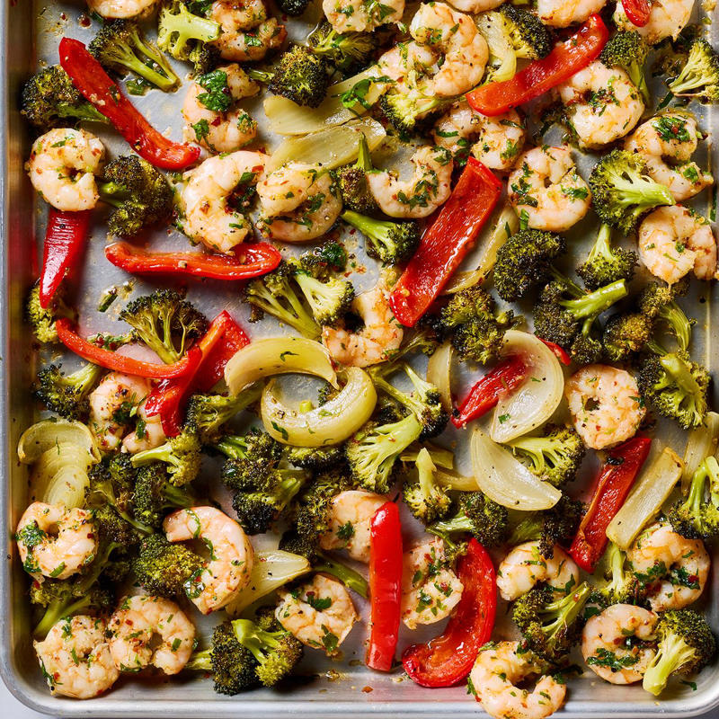 Brown Sugar Salmon, One-Pot Baked Risotto With Blistered Tomatoes & Burrata, Sheet-Pan Roasted Red Onion Chicken, Lunch Lady Sheet-Pan Pizza, Stuffed Peppers, Harvest Caesar Salad, Chicken Quesadillas, Dirty Martini Steak Frites, Creamy Butternut Squash Orzo, Smash Burger Tacos, Steak With Bourbon Garlic Cream Sauce, Black Bean Sweet Potato Taco Skillet, Veggie Burgers, Pad See Ew, Chicken Fajita Casserole, Cauliflower Tacos, Sesame Tofu & Broccoli, BBQ Sheet-Pan Chicken, Cobb Salad, Bánh Mì Turkey Burgers, Sheet-Pan Roasted Halloumi & Broccolini, Creamy Peanut-Lime Chicken With Noodles, Mediterranean Pizza, Burger Bowls, Summer Roll Bowl, Marry Me Chicken, BBQ Chicken Skillet Pizza, Creamy Sun-Dried Tomato Salmon & Orzo, Chicken Tacos, Surf 'n' Turf Foil Packs, Mediterranean Stuffed Meatballs, Lobster Ravioli, Sheet-Pan Tikka Masala, Ground Beef Stir-Fry Teriyaki Bowls, Baked Salmon, Creamy Feta & Tomato Chicken, Vegetable Curry, Detroit-Style Pizza, Tequila-Lime Chicken Thighs, Coconut Chickpea & Sweet Potato Curry, Carnitas, Taco Gnocchi Bake, Sushi Bake, Sushi Bowls, Steak & Potato Skillet, Perfect Chicken Alfredo, Coconut Braised Cabbage, Miso Salmon & Farro Bowl, Chicken Broccoli Alfredo Pizza, Enchilada Stuffed Shells, Cabbage Parmesan, Sheet-Pan Garlicky Shrimp & Veggies, Thai-Inspired Basil Beef Bowls, Peruvian-Style Chicken With Green Sauce, Buffalo Chicken Parm, One-Pan Tuna Pasta, Za'atar Sheet Pan Chicken, Pizza Orzo, Baked Feta Pasta, Pad Thai, Creamy Tomato Vegan Pasta, Cacio E Pepe, Thai-Style Red Curry Meatballs, Air Fryer Beef & Broccoli, Brie Spaghetti, Green Chile Chicken Skillet Enchiladas, Feta & Herb-Crusted Salmon, Orange Chicken, Sheet-Pan Harissa Chicken & Sweet Potatoes, Linguine With Clams, Dragon Roll, Butter Chicken, Cheesy Chorizo, Chickpea & Crispy Rice Skillet, Roasted Red Pepper Shrimp Linguine, One-Pan Greek Chicken Drumsticks, Garlic-Parm Gnocchi, Extra Lemony Seitan Piccata, Salmon & Potato Skillet, Caprese Chicken & Polenta Bake, Coconut Curry Salmon