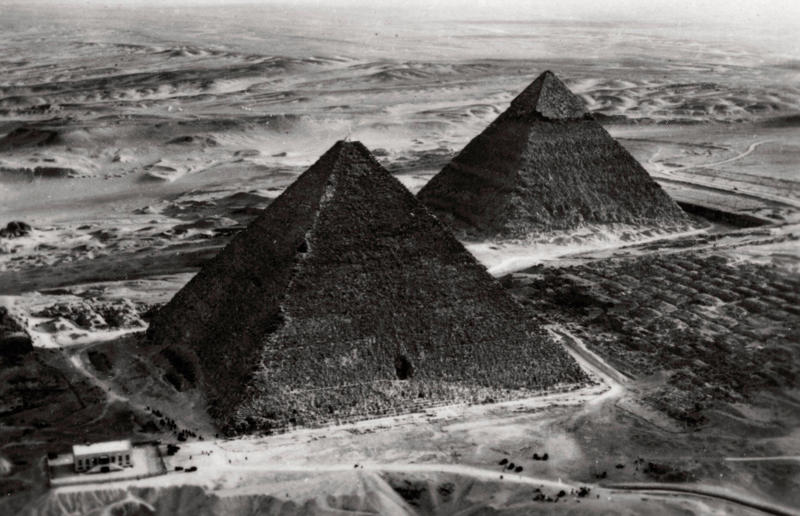 Wonder of the world, The pyramids are very, very, very old, They've witnessed most of human history, The Great Pyramid was the tallest structure in the world for 3,800 years, It's also the only wonder of the ancient world left standing, There's the Khufu Pyramid..., ...the Khafre Pyramid..., ...and the Menkaure Pyramid, We're still not totally sure how they were built, They're architecturally extremely advanced, There are many, many other tombs around the pyramids, They weren't built by slaves, The pyramids' interiors are eerie but unspectacular, The pyramids once looked very different, Why were they built?, Pyramid-building had fallen out of favour by the New Kingdom, Herodotus visited in the 450s BC, The Muslim caliphs were equally impressed, Though one tried to destroy them, Looting and grave-robbing stripped them bare, Napoleon won the so-called 'Battle of the Pyramids', Egypt gained international attention, Egyptology became a fashionable pursuit, Egyptology has attracted criticism, The pyramids were an allied barracks during the First World War, Upper-class tourism started in the 19th century, The pyramids have become a magnet for conspiracy, Air travel and mass tourism changed the game, The pyramids are now used for art and culture..., ...and sometimes for politics