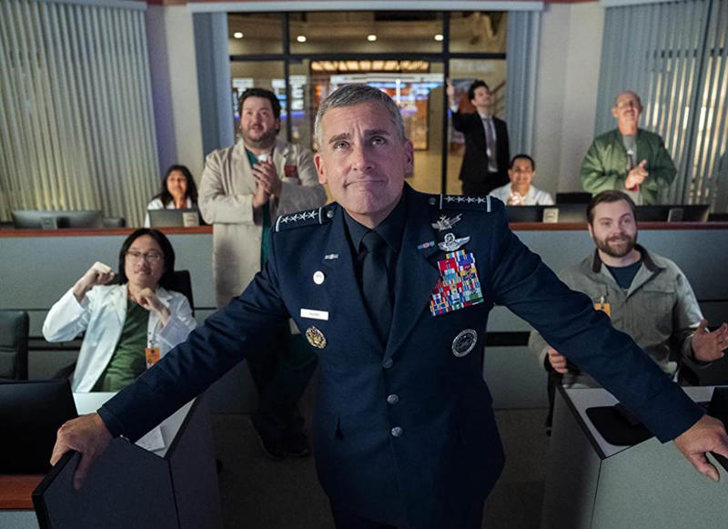 Space Force Atlas (2024), The Electric State (2025), Bright (2017), The Ridiculous 6 (2015), The Midnight Club (2022), Red Notice (2021), The Get Down (2016), True Memoirs of an International Assassin (2016), Space Force (2020), The Woman in the Window (2021), Marco Polo (2014), Turn Up Charlie (2019), Cowboy Bebop (2021), Jupiter's Legacy (2021), The Unforgivable (2013), Hemlock Grove (2013), Away (2020), Resident Evil (2022), The King (2019), Diana, The Musical (2021), Gipsy (2017), Hubie Halloween (2020), The Cloverfield Paradox (2018), The Crew (2021), The Irregulars (2021), Death Note (2017), Iron Fist, The Dark Crystal: Age of Resistance, Disjointed, Daybreak, He's All That (2021), Fatal Affair (2020)
