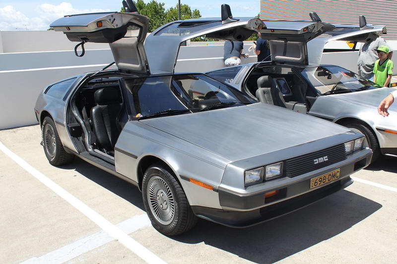 Is Your Favorite On The List?, The Taxi—The Fifth Element (1997), The Taxi, Aston Martin DB5—Goldfinger (1964), Aston Martin DB5, Knight Industries Two Thousand (K.I.T.T.)—Knight Rider (1982), Knight Industries Two Thousand (K.I.T.T.), Bumblebee—Transformers, Bumblebee, Lola T70—THX 1138 (1971), Lola T70, M577 Armored Personnel Carrier—Aliens (1986), M577 Armored Personnel Carrier, The Batmobile—Batman, The Batmobile, The Ford Thundercougarfalconbird—Futurama, The Ford Thundercougarfalconbird, Ford Crown Vic—Men In Black (1997), Ford Crown Vic, Lexus 2054—Minority Report (2002), Lexus 2054, Light Runner—Tron: Legacy (2010), Light Runner, Spinner—Blade Runner (1982), Landspeeder—Star Wars: A New Hope (1977), Landspeeder, Gigahorse—Mad Max: Fury Road (2015), Gigahorse, DeLorean DMC-12­—Back To The Future (1985), DeLorean DMC-12­
