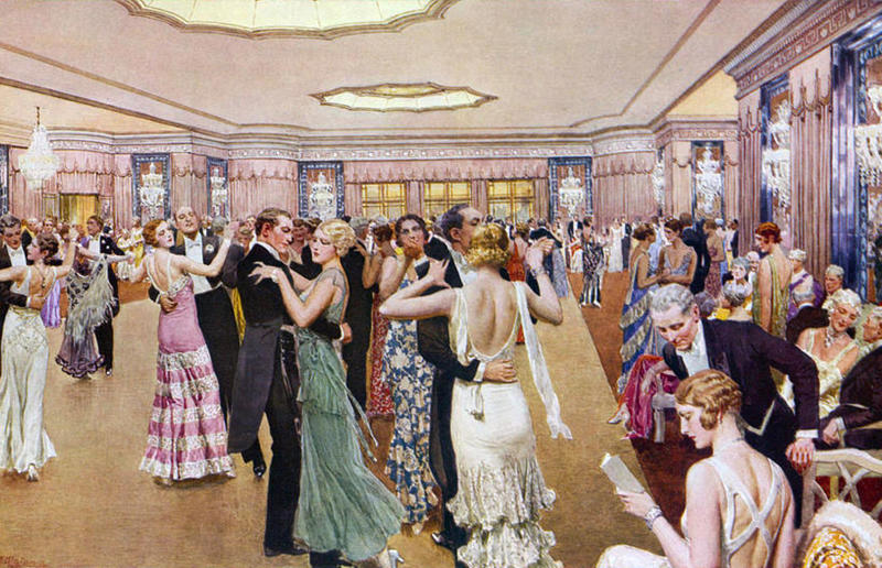 Life in the 1920s: peek into the past, Post-war prosperity in America, Creating consumers, Electric appliances, Chilling trends, The modern kitchen, Fashionable feasts, Welcome to the Machine Age, "Speed is beauty", An interior design revolution, The Egyptian Revival, Sleeping through the 20s, State-of-the-art bathrooms, Just like the movies, Urban versus suburban, Unchanged rural life, The economic divide, Untenable tenements, Rewriting the roles of women, The Jazz Age, The Prohibition problem, Dancing into disaster, Cutting back, Beyond the 20s