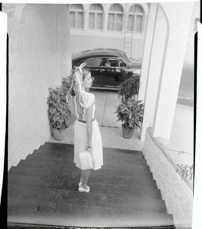 1940: A Glamorous Duo, 1946: A Beach Stroll, 1946: Under the Palm Trees, 1946: A Winter Getaway, 1948: A Fishing Trip, 1953: Street View, 1954: A Day at the Beach, 1955: A Slim Aarons Snapshot, 1955: Sketching by the Beach, 1955: Walking the Dog, 1955: Pretty in Pink, 1955: A Polo Ball, 1955: Worth Avenue, 1955: Evening Elegance, 1955: Luxury Living, 1955: Sipping Champagne, 1956: La Coquille Club, 1958: Glamorous in Chiffon, 1959: Sitting by the Pool, 1959: A Walk on the Wild Side, 1961: The Colony Hotel, 1961: A Pool Party, 1961: A Fashionable Affair, 1964: A Vibrant Duo, 1964: Lilly Pulitzer Designs, 1968: Athina Livanos Onassis, 1968: Outside the Flagler Museum, 1970: A Motorcycle Ride, 1970: A Painted Portrait in Palm Beach, 1970: Pretty Patterns, 1982: Picture-Perfect Palm Beach Home