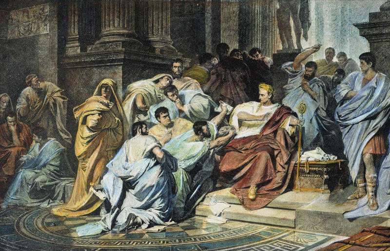 Julius Caesar was emperor of Rome Fact from fiction, President Kennedy told a crowd he was a jelly donut, Napoleon was short, Greek and Roman statues were white, Great Britain stood alone against the Nazis, Ferdinand Magellan was the first person to sail around the world, Vikings wore horns on their helmets, Marie Antoinette said "let them eat cake", Medieval people thought the world was flat, Castles poured boiling oil off their battlements, Gladiator contests were fought to the death, The Taj Mahal’s builders were mutilated, The Aztecs thought Hernan Cortes and the conquistadors were gods, Einstein failed maths at school, Julius Caesar was emperor of Rome, The iron maiden was a medieval torture device, Christopher Columbus discovered America, World War I was the deadliest war in history in its time, The Brothers Grimm wrote many famous fairytales, The Great Wall of China is visible from space, Cleopatra was Egyptian, Rome was one of history’s largest empires, The pyramids were built by slaves, Pirates regularly buried their treasure, Betsy Ross designed the American flag, Captain Cook discovered Australia