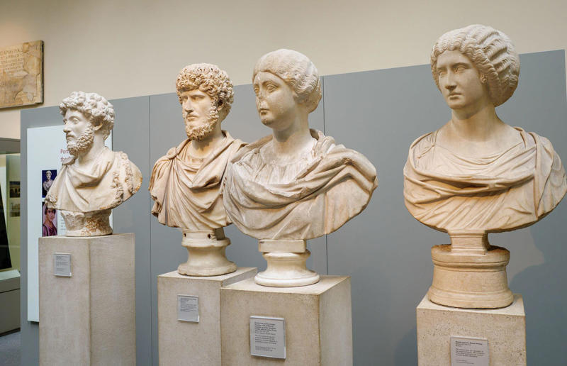 Greek and Roman statues were white Fact from fiction, President Kennedy told a crowd he was a jelly donut, Napoleon was short, Greek and Roman statues were white, Great Britain stood alone against the Nazis, Ferdinand Magellan was the first person to sail around the world, Vikings wore horns on their helmets, Marie Antoinette said "let them eat cake", Medieval people thought the world was flat, Castles poured boiling oil off their battlements, Gladiator contests were fought to the death, The Taj Mahal’s builders were mutilated, The Aztecs thought Hernan Cortes and the conquistadors were gods, Einstein failed maths at school, Julius Caesar was emperor of Rome, The iron maiden was a medieval torture device, Christopher Columbus discovered America, World War I was the deadliest war in history in its time, The Brothers Grimm wrote many famous fairytales, The Great Wall of China is visible from space, Cleopatra was Egyptian, Rome was one of history’s largest empires, The pyramids were built by slaves, Pirates regularly buried their treasure, Betsy Ross designed the American flag, Captain Cook discovered Australia