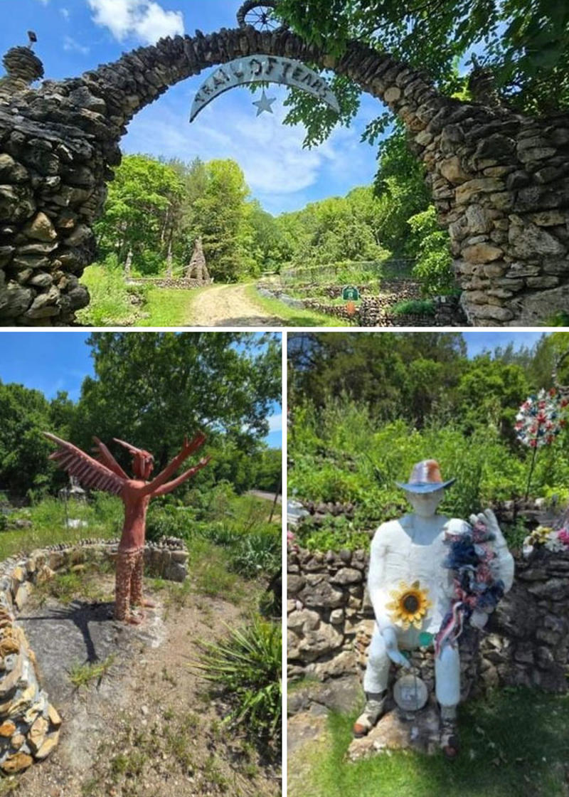 People Are Sharing The Quirkiest Attractions They Came Across In The US And These Are 87 Of Them #3 Outside The Dr. Seuss Museum, Springfield, Massachusetts, #7 Underground Kayaking In Red River Gorge, Ky, #11 Ladybirds On The Side Of An Office Building In Milwaukee Wi, #13 Just Went This Awesome House In York, PA, #19 The Great Elephant Migration Traveling Exhibit In Newport, Rhode Island, #23 Jerome, Missouri On Rt. 66. Found This As We Were Out Driving Around, #25 A Giant Pencil On An Office Supply Store In Wytheville, VA