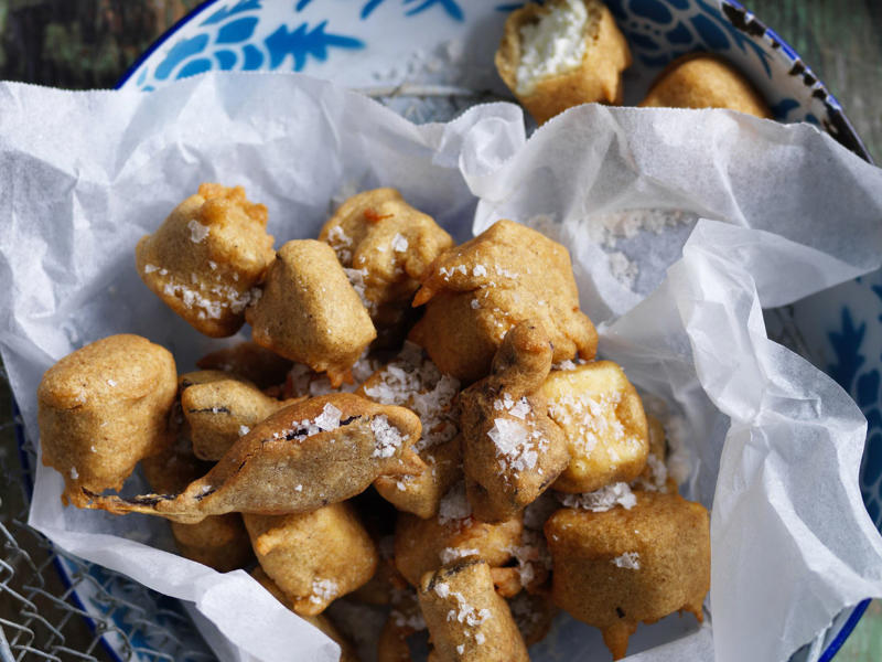 Smarter finger food ideas, How much finger food to serve, Be prepared for impromptu entertaining, Pre-dinner nibbles, What is a fancy finger food called?, Finger food ideas for your next party, Easy spanakopita pies , Chicken lettuce cups with green tahini dressing , Air fryer sausage rolls , Little chicken and leek pies , Air fryer popcorn-coated chicken with honey BBQ sauce , Espresso martini cocktail , Watermelon mocktail with strawberry & mint , Tomato & goat’s cheese pissaladière , Baked brie fondue on the barbecue , Air fryer zucchini balls with lemon yoghurt , How to make a classic mojito , Fried harissa-stuffed green olives , Salt and pepper squid , Bruschetta , Five-ingredient tomato fritters , Beef, haloumi and spinach borek , Roasted garlicky pumpkin and sage pies , Rosé sangria , Air fryer pickle chips with ranch dipping sauce , Spiced paneer and eggplant pakora , Crispy fried pork dumplings , Air fryer chicken nuggets , Arancini with tomato and balsamic sauce , Chocolate and smoked almond ice-cream sandwiches , Strawberry and elderflower mocktail , Spelt blini with hot smoked salmon and crème fraîche , Bread crisps with confit tomatoes , Baked brie with pine nut dukkah , Caramelised leek and brie tartlets , Bacon and cheese arancini , Mulled “wine” mocktail , Passionfruit and pineapple spritzer , Chicken and mango rice paper rolls , Poached eggs and smoked salmon on blini , Feta and spinach stuffed potato balls , Marinated baby bocconcini with prosciutto