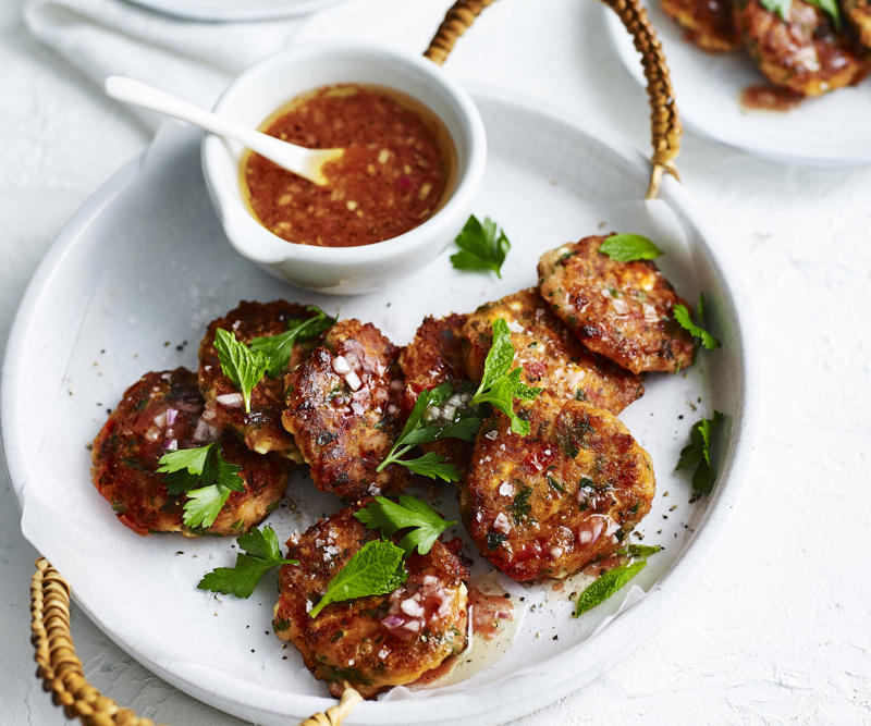 Ingredients, Zucchini fritters serving suggestion, Test Kitchen tip, Zucchini fritter flavour variations, More fabulous fritters