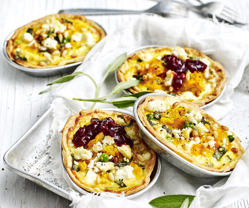 Smarter finger food ideas, How much finger food to serve, Be prepared for impromptu entertaining, Pre-dinner nibbles, What is a fancy finger food called?, Finger food ideas for your next party, Easy spanakopita pies , Chicken lettuce cups with green tahini dressing , Air fryer sausage rolls , Little chicken and leek pies , Air fryer popcorn-coated chicken with honey BBQ sauce , Espresso martini cocktail , Watermelon mocktail with strawberry & mint , Tomato & goat’s cheese pissaladière , Baked brie fondue on the barbecue , Air fryer zucchini balls with lemon yoghurt , How to make a classic mojito , Fried harissa-stuffed green olives , Salt and pepper squid , Bruschetta , Five-ingredient tomato fritters , Beef, haloumi and spinach borek , Roasted garlicky pumpkin and sage pies , Rosé sangria , Air fryer pickle chips with ranch dipping sauce , Spiced paneer and eggplant pakora , Crispy fried pork dumplings , Air fryer chicken nuggets , Arancini with tomato and balsamic sauce , Chocolate and smoked almond ice-cream sandwiches , Strawberry and elderflower mocktail , Spelt blini with hot smoked salmon and crème fraîche , Bread crisps with confit tomatoes , Baked brie with pine nut dukkah , Caramelised leek and brie tartlets , Bacon and cheese arancini , Mulled “wine” mocktail , Passionfruit and pineapple spritzer , Chicken and mango rice paper rolls , Poached eggs and smoked salmon on blini , Feta and spinach stuffed potato balls , Marinated baby bocconcini with prosciutto