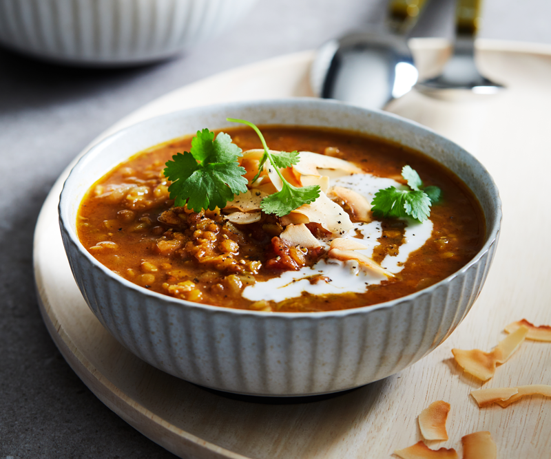 Can I freeze these soups?, Vegetable soup recipes to try,          Quick &amp; easy minestrone &amp; ravioli soup      ,          Quick &amp; easy potato soup with cheddar toasts      ,          Traditional Italian minestrone soup      ,          Smoky mushroom soup with garlic labne      ,          Indian-spiced red lentil and pumpkin soup      ,          Slow cooker curried lentil and tomato soup      ,          Potato and pea soup with pesto, ricotta cream and crispy croutons      ,          Slow-cooker coconut pumpkin soup      ,          Tuscan tomato bread soup      ,          Speedy tofu laksa      ,          Mushroom hot &amp; sour soup      ,          Broccoli and kale soup with lemon creme fraiche      ,          Roasted tomato soup with broccoli pesto      ,          Cauliflower cream soup with mushrooms      ,          Barley and vegetable soup with crunchy seeds      ,          Sweet corn soup with ginger      ,          Spinach, rocket &amp; pea soup with brie croûtes      ,          Spiced lentil and roasted kumara soup      ,          Tomato and fennel soup      ,          Spiced carrot soup with smoked almonds      ,          Cauliflower and parsnip soup      ,          Cream of celeriac soup      ,          Creamy sweet potato and fennel soup with parmesan wafers      ,          Ratatouille soup with pistou      ,          Moroccan vegetable soup with harissa      ,          Spiced pumpkin soup with cinnamon cream      ,          Potato soup with capsicum &amp; almonds      , What to serve with these vegetable soups, More vegetarian comfort meals