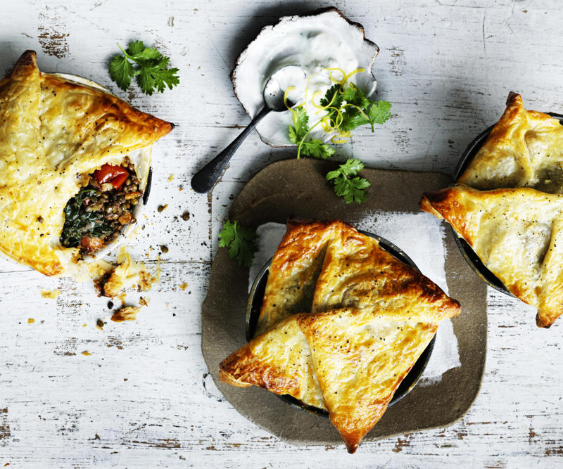 Sweet potato tips, What to serve with sweet potatoes, Choosing and storing tips, Kohlrabi & sweet potato rosti with cashew dip , Sweet potato pizza with fig and pancetta , Slow-cooked pork belly with crushed sweet potato , Sweet potato rösti with haloumi and tomatoes , Pumpkin and sweet potato pie , Tomato, chorizo and sweet potato hotpot , Sweet potato brownies with espresso topping , Roasted sweet potato with green goddess dressing , Air fryer sausages with sweet potato hash browns , Ocean trout salad with edamame miso dressing , Slow cooker chickpea and sweet potato curry , Haloumi schnitzel with sweet potato chips , Lamb neck chop and lentil stew with kumara carrot mash , How to make sweet potato/kumara mash , Sweet potato rösti with roasted vegetables , Sweet potato and tuna rissoles with spicy hummus , Nut-crusted barramundi with spiced kumara wedges , Vegetarian Thai yellow curry , Kumara, prosciutto and smoked mozzarella flatbreads , Kumara rösti with portobello mushrooms , Spiced sweet potatoes with whipped chive butter , Sweet potato, mint and goat’s cheese tartlets , Spiced sweet potato tart , Sweet potato bubble and squeak , Red curry coconut chicken with sweet potato , Healthy kumara and turkey burgers , Beetroot, ricotta, & hazelnut tart with sweet potato pastry , Moroccan fish and chips , Jacket sweet potato sloppy joes , Chicken and kumara sandwiches , Eggplant and sweet potato curry , Spicy kumara sausage rolls , Kumara and ‘chorizo’ tacos , Makrut lime and red curry fish parcels , Broccoli and walnut stuffed sweet potato , Maple gingerbread muffins with kumara butter , Lamb, kumara and almond curry , Creamy lamb, kumara and ginger korma , Sweet potato, pumpkin and potato soup , Dukkah beetroot & kumara skewers , Indian-spiced quinoa cakes with tomatoes , Moroccan sweet potato bake , Roast kumara and pear salad with crunchy chickpeas , Spelt pizza with kumara & goat’s cheese , Do you have recipes for potato salads?, More potato recipes