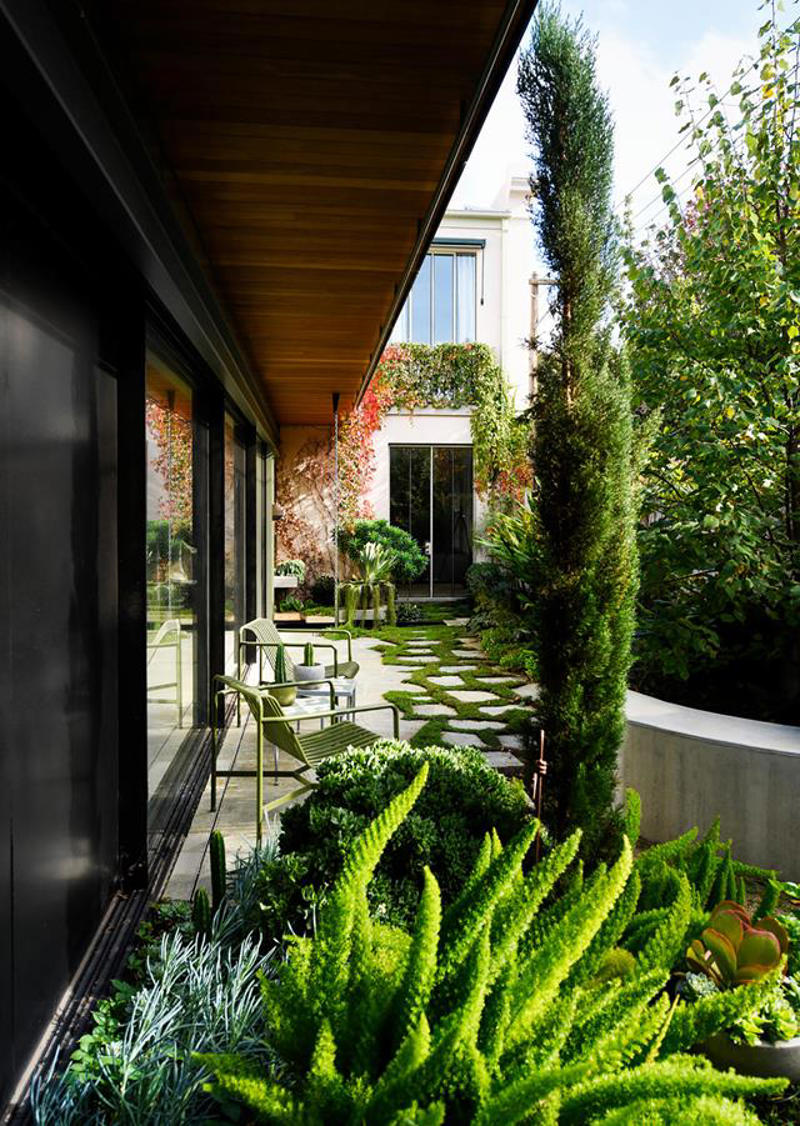      Collette Dinnigan’s enchanting gardens   ,      The manicured gardens of Lancemore Lindenderry   ,      A family-friendly garden that fits its home perfectly   ,      A Sydney family gives their heritage home the garden it deserves   ,      A flowering perennial garden in NSW   ,      Mayfield Garden in Oberon is an expansive, formal masterpiece   ,      A tropical garden in the heart of Melbourne   ,      A layered green-on-green palette has transformed this garden into a shaded sanctuary   ,      Romantic country garden transports visitors to another world   ,      A traditional front garden with a contemporary twist   ,      A country-style garden in suburban Melbourne   ,      A garden of contrasts that works harmoniously   ,      A naturalistic inner-city garden inspired by the Australian bush   ,      Ripe for the picking: a productive urban garden   ,      A small tropical garden with low-maintenance plants   ,      A family-friendly heritage home with a Mediterranean influence   ,      A semi-formal garden restoration reflecting a historic home   ,      Sophisticated family backyard revamp in Melbourne   ,      A former Macadamia farm provides a lush escape   ,      An inner-city terrace garden   ,      A private European-style courtyard garden   ,      A show-stopping sustainable garden   ,      A coastal home’s luscious front garden design   ,      A lush and layered Launceston garden   ,      A 19th century garden pays homage to its heritage   ,      A bushland retreat 30 minutes out of Melbourne’s CBD   ,      A formal cottage garden filled with earthly delights   ,      A rambling rural retreat in central Victoria   ,      A manicured garden on Victoria’s Mornington Peninsula   ,      An exceptional 19th century garden at Bronte House   ,      An English-meets-Australian garden in northern NSW   ,      South Australian garden bristles with life   ,      A grand garden reinvented for the 21st century   