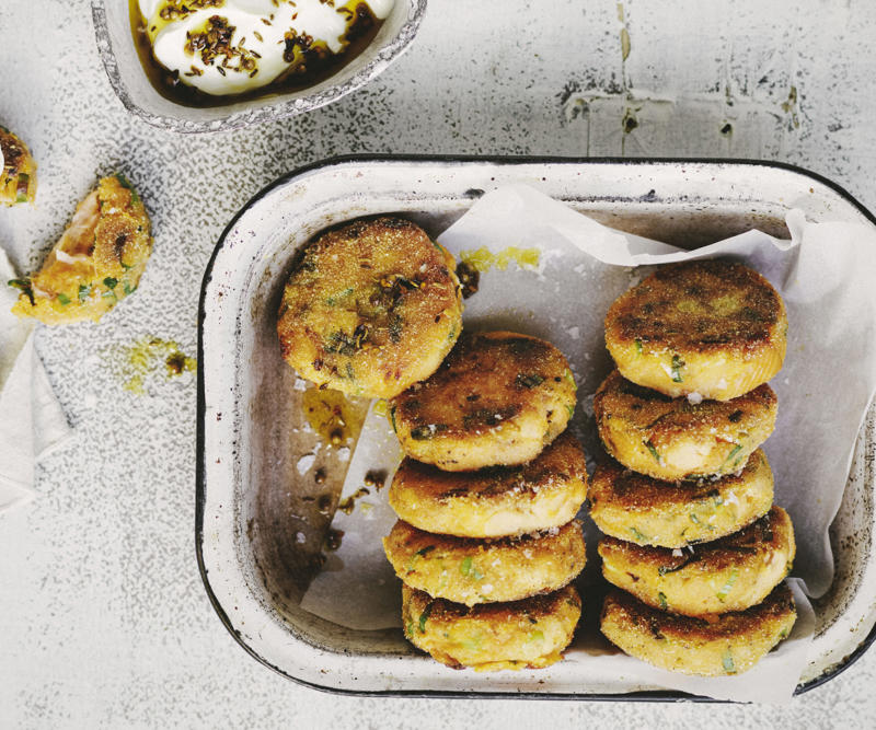 Sweet potato tips, What to serve with sweet potatoes, Choosing and storing tips, Kohlrabi & sweet potato rosti with cashew dip , Sweet potato pizza with fig and pancetta , Slow-cooked pork belly with crushed sweet potato , Sweet potato rösti with haloumi and tomatoes , Pumpkin and sweet potato pie , Tomato, chorizo and sweet potato hotpot , Sweet potato brownies with espresso topping , Roasted sweet potato with green goddess dressing , Air fryer sausages with sweet potato hash browns , Ocean trout salad with edamame miso dressing , Slow cooker chickpea and sweet potato curry , Haloumi schnitzel with sweet potato chips , Lamb neck chop and lentil stew with kumara carrot mash , How to make sweet potato/kumara mash , Sweet potato rösti with roasted vegetables , Sweet potato and tuna rissoles with spicy hummus , Nut-crusted barramundi with spiced kumara wedges , Vegetarian Thai yellow curry , Kumara, prosciutto and smoked mozzarella flatbreads , Kumara rösti with portobello mushrooms , Spiced sweet potatoes with whipped chive butter , Sweet potato, mint and goat’s cheese tartlets , Spiced sweet potato tart , Sweet potato bubble and squeak , Red curry coconut chicken with sweet potato , Healthy kumara and turkey burgers , Beetroot, ricotta, & hazelnut tart with sweet potato pastry , Moroccan fish and chips , Jacket sweet potato sloppy joes , Chicken and kumara sandwiches , Eggplant and sweet potato curry , Spicy kumara sausage rolls , Kumara and ‘chorizo’ tacos , Makrut lime and red curry fish parcels , Broccoli and walnut stuffed sweet potato , Maple gingerbread muffins with kumara butter , Lamb, kumara and almond curry , Creamy lamb, kumara and ginger korma , Sweet potato, pumpkin and potato soup , Dukkah beetroot & kumara skewers , Indian-spiced quinoa cakes with tomatoes , Moroccan sweet potato bake , Roast kumara and pear salad with crunchy chickpeas , Spelt pizza with kumara & goat’s cheese , Do you have recipes for potato salads?, More potato recipes