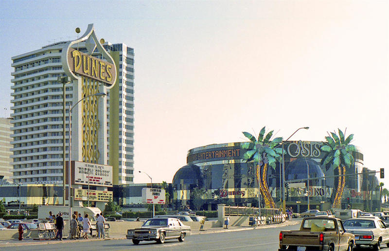 Vanished in Vegas, Aladdin Hotel and Casino, Algiers Hotel, Boardwalk Hotel and Casino, Bourbon Street Hotel and Casino, Klondike Hotel and Casino, Clarion Hotel and Casino, Desert Inn, The Dunes Hotel and Country Club, El Rancho Hotel and Casino, Fiesta Henderson, The Sundance Hotel/Fitzgeralds Hotel and Casino, Glass Pool Inn, Hacienda Hotel Resort and Casino, Hard Rock Hotel and Casino, New Frontier Hotel and Casino, Fiesta Rancho, Riviera Hotel and Casino, Sands Hotel and Casino, Showboat Hotel and Casino/Castaways Hotel and Casino, Tropicana Las Vegas, The Western Hotel and Casino, Monte Carlo Resort and Casino, Bally's Las Vegas, Bill’s Gamblin’ Hall and Saloon, The Landmark Hotel and Casino, Stardust Resort and Casino, Lady Luck Casino and Hotel, Westward Ho Hotel and Casino, Texas Station, Key Largo, La Concha Motel
