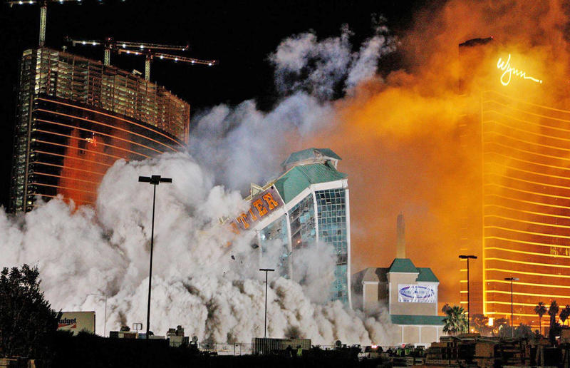 Vanished in Vegas, Aladdin Hotel and Casino, Algiers Hotel, Boardwalk Hotel and Casino, Bourbon Street Hotel and Casino, Klondike Hotel and Casino, Clarion Hotel and Casino, Desert Inn, The Dunes Hotel and Country Club, El Rancho Hotel and Casino, Fiesta Henderson, The Sundance Hotel/Fitzgeralds Hotel and Casino, Glass Pool Inn, Hacienda Hotel Resort and Casino, Hard Rock Hotel and Casino, New Frontier Hotel and Casino, Fiesta Rancho, Riviera Hotel and Casino, Sands Hotel and Casino, Showboat Hotel and Casino/Castaways Hotel and Casino, Tropicana Las Vegas, The Western Hotel and Casino, Monte Carlo Resort and Casino, Bally's Las Vegas, Bill’s Gamblin’ Hall and Saloon, The Landmark Hotel and Casino, Stardust Resort and Casino, Lady Luck Casino and Hotel, Westward Ho Hotel and Casino, Texas Station, Key Largo, La Concha Motel