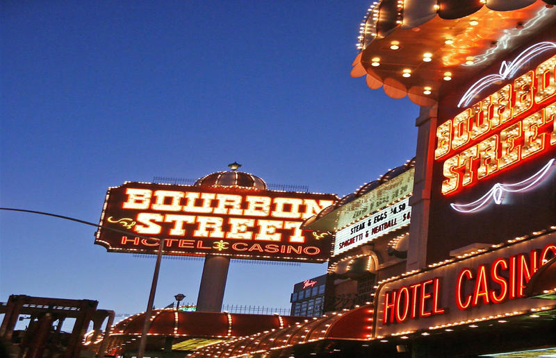 Vanished in Vegas, Aladdin Hotel and Casino, Algiers Hotel, Boardwalk Hotel and Casino, Bourbon Street Hotel and Casino, Klondike Hotel and Casino, Clarion Hotel and Casino, Desert Inn, The Dunes Hotel and Country Club, El Rancho Hotel and Casino, Fiesta Henderson, The Sundance Hotel/Fitzgeralds Hotel and Casino, Glass Pool Inn, Hacienda Hotel Resort and Casino, Hard Rock Hotel and Casino, New Frontier Hotel and Casino, Fiesta Rancho, Riviera Hotel and Casino, Sands Hotel and Casino, Showboat Hotel and Casino/Castaways Hotel and Casino, Tropicana Las Vegas, The Western Hotel and Casino, Monte Carlo Resort and Casino, Bally's Las Vegas, Bill’s Gamblin’ Hall and Saloon, The Landmark Hotel and Casino, Stardust Resort and Casino, Lady Luck Casino and Hotel, Westward Ho Hotel and Casino, Texas Station, Key Largo, La Concha Motel