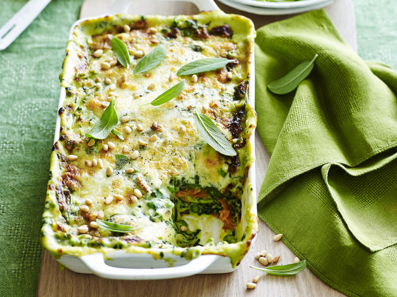          Spinach pasta with hot smoked salmon      ,          Air fryer hot honey salmon salad      ,          Air fryer puff pastry twists with spinach &amp; fetta      ,          Pork in creamy lemon and spinach sauce      ,          Julie Goodwin’s lemon &amp; spinach risotto      ,          Spinach dip cob loaf      ,          Chickpea, gnocchi and spinach curry      ,          Ocean trout, spinach and mustard hand pies      ,          Spinach, tomato and lemon one pot linguine      ,          Roast pumpkin, spinach and fetta salad      ,          Ricotta and spinach pasta shell bake      ,          Beef, haloumi and spinach borek      ,          Chicken hunza pie      ,          Spinach gozleme      ,          Make mushroom, ham and spinach omelettes in your sausage roll maker      ,          Spinach, cheese and potato cannelloni      ,          Creamy mushroom and spinach gnocchi      ,          Mushroom and spinach bruschetta      ,          Spinach &amp; ricotta stuffed pasta shell bake      ,          Spinach tart with oat pastry      ,          Pasta with spinach, mushrooms and almonds      ,          Spicy lamb, spinach and fetta pizzas      ,          Roast pumpkin and spinach lasagne      ,          Cheesy spinach muffins      ,          Spinach pie      ,          Lamb and spinach gozleme      