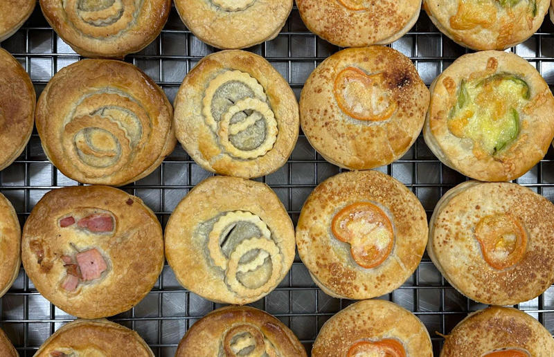 44. Western Australia: Bakes on Lakes, Stake Hill, 43. Queensland: Old Fernvale Bakery, Fernvale, 42. Western Australia: Miami Bakehouse, various locations, 41. New South Wales: Miss Amelie Gourmet, Wodonga, 40. Victoria: Paul the Pieman Bakery, Inverloch, 39. Northern Territory: Tommo’s Pies, Darwin, 38. Tasmania: The Richmond Bakery, Richmond, 37. Queensland: Blackbutt Bakery, Blackbutt, 36. Tasmania: Smith’s Specialty Pies, Hobart, 35. Queensland: Yatala Pies, Yatala, 34. Tasmania: McCarthy’s Bread Lounge, Ulverstone, 33. Western Australia: Pinjarra Bakery, various locations, 32. Victoria: Country Cob Bakery, Kyneton and Melbourne, 31. Western Australia: The Bakers Hill Pie Shop, Bakers Hill, 30. Tasmania: Bakery 31, Ross, 29. Queensland: Birdsville Bakery, Birdsville, 28. Victoria: Buddy’s Bakery, Melton, 27. Victoria: McKinnon Village Bakery, McKinnon, 26. New South Wales: Milkwood Bakery, Berry, 25. New South Wales: Lismore Pie Cart, Lismore, 24. New South Wales: Pie in the Sky, Sydney, 23. South Australia: Apex Bakery, Barossa Valley, 22. Victoria: Gum Tree Pies, various locations, 21. South Australia: Port Elliot Bakery, Port Elliot, 20. Western Australia: Toodyay Bakery, Toodyay, 19. Western Australia: Mt Barker Country Bakery, Mount Barker, 18. New South Wales: Mountain High Pies, Wentworth Falls, 17. South Australia: The Little Red Grape Bakery, Sevenhill, 16. Victoria: Rolling Pin Pies &amp; Cake, various locations, 15. Tasmania: Oliver’s Bakery &amp; Cafe, Ulverstone, 14. Victoria: Apollo Bay Bakery, Apollo Bay, 13. Victoria: Shop 29 Pies, Ballarat, 12. New South Wales: Bourke Street Bakery, Sydney, 11. New South Wales: The Upper Crust, Sydney, 10. Northern Territory: The Bakery Alice Springs, Alice Springs, 9. Tasmania: Summer Kitchen, Ranelagh, 8. South Australia: Home Grain Bakery, Aldinga, 7. South Australia: Banana Boogie Bakery, Adelaide, 6. New South Wales: Hayden’s Pies, Ulladulla, 5. South Australia: Para Hills Hot Bread Bakery, Adelaide, 4. Queensland: Paradise Bakehouse, various locations, 3. New South Wales: Ken’s Humble Pie Shop, The Entrance, 2. Australian Capital Territory: Bakehouse, Canberra