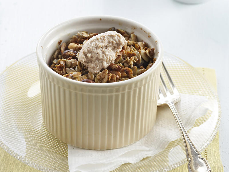 Apple varieties, What is the secret to a good apple crumble topping?, Apple and rhubarb crumble , Cinnamon apple crumble , Anzac biscuit apple crumble , Chai-spiced apple crumble cake , Apple crunch pie with vanilla bean custard , Spiced plum and apple crumble , Apple berry crumble slice , Caramel apple crumble cake , Blueberry apple crumble pie , Apple and raspberry crumble , Apple and pear crumble , Toffee apple sorbet with pecan rosemary crumble , Blackberry apple crumble , Apple, cherry and rosemary crumble , Apple and raspberry almond crumbles , Apple, strawberry and rosemary crumble , Caramel apple and pecan crumble , Apple and berry crumble , Apple crumble custard creams , Rhubarb, apple and pear crumble