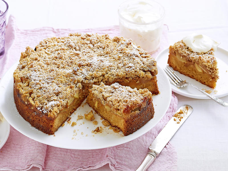 Apple cake recipes,          Apple carrot cake      ,          Simple apple loaf cake      ,          Chai-spiced apple crumble cake      ,          Apple and cinnamon crumble cake with cinnamon anglaise      ,          Pure apple cake with golden syrup custard      ,          Apple tea cake      ,          Buttery apple cinnamon loaves      ,          Apple ginger cakes with lemon icing      ,          Toffee apple cake      ,          Caramel apple crumble cake      ,          Little ginger cakes with lemon drizzle      ,          Spiced apple cupcakes      ,          Spiced apple stack with toffee apples      ,          Spicy apple tea cake      ,          Apple sour cream cake      ,          Sicilian almond, apple and ricotta cake with pecans      ,          Apple cream cake      ,          Apple custard cake      ,          Mini apple cinnamon cakes      ,          Apple “cake” with vanilla syrup      ,          Apple cake with burnt butter frosting      ,          Apple cake      ,          Apple cake with brandy butterscotch sauce      ,          Chocolate apple cake      ,          Apple custard teacakes      ,          Apple almond cake      ,          Spiced apple stack cake      ,          Apple cinnamon tea loaves      , Retro apple bake, Apple muffin recipes